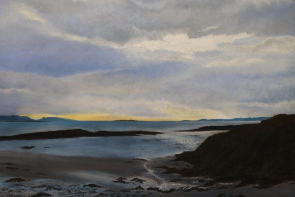 Arisaig-Sunset-pastel.